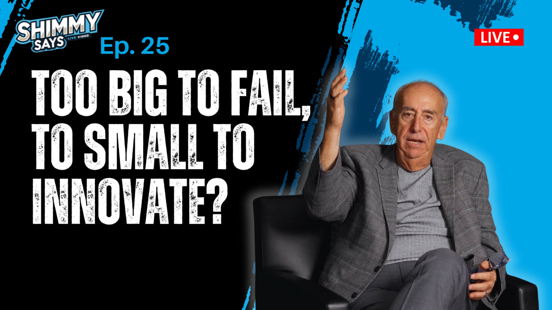 Too Big to Fail, too Small to Innovate | Shimmy Says Ep. 25