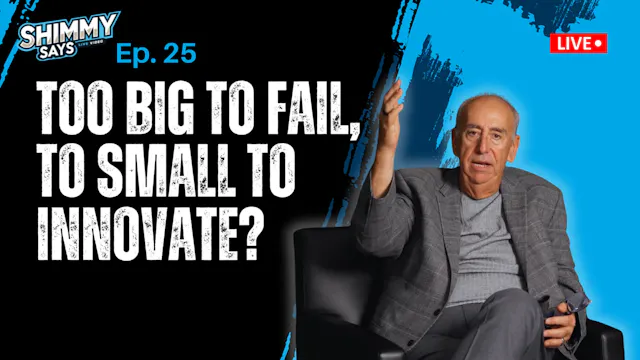 Too Big to Fail, too Small to Innovat...
