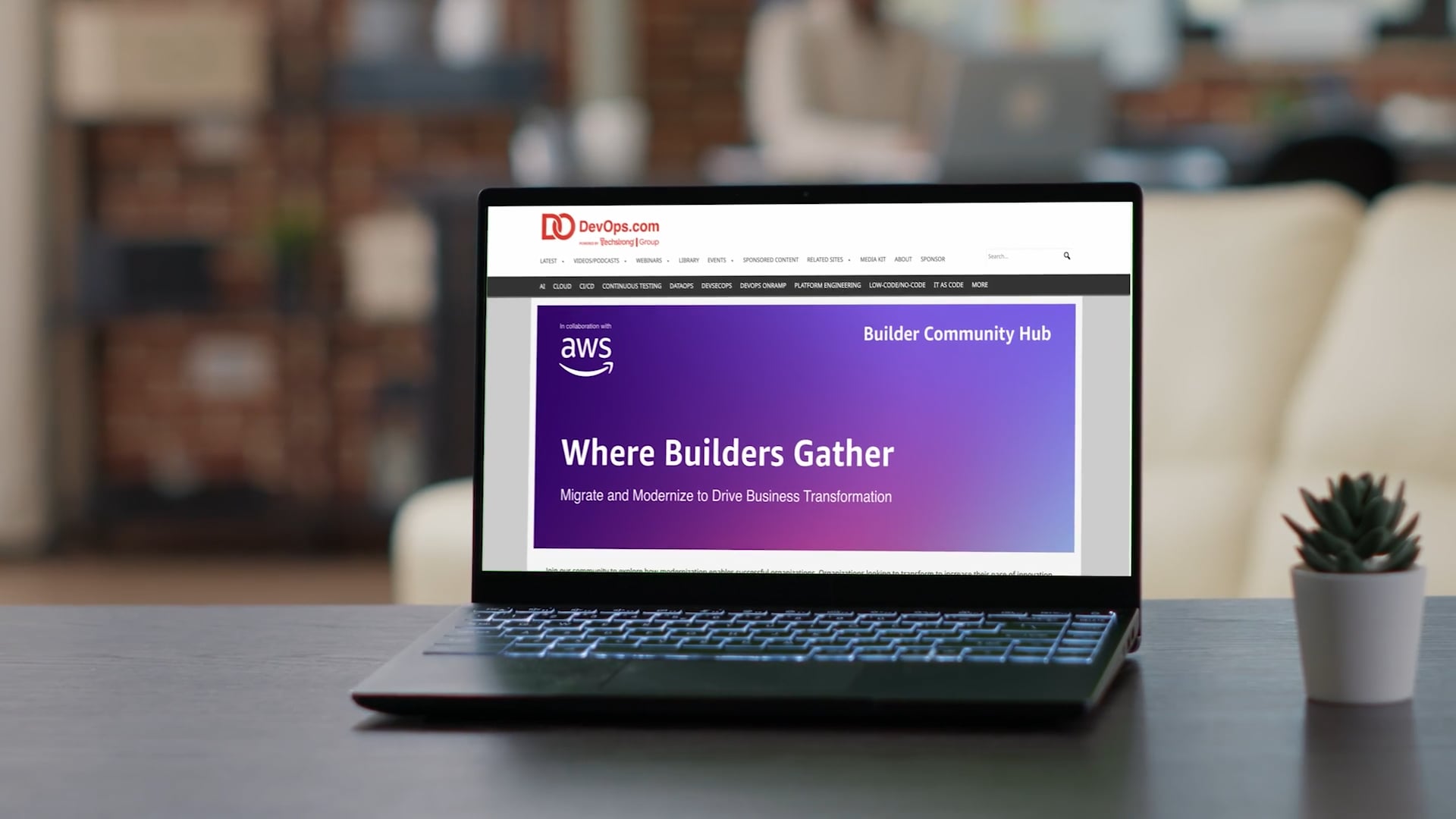 AWS Builder Hub Commercial V.7