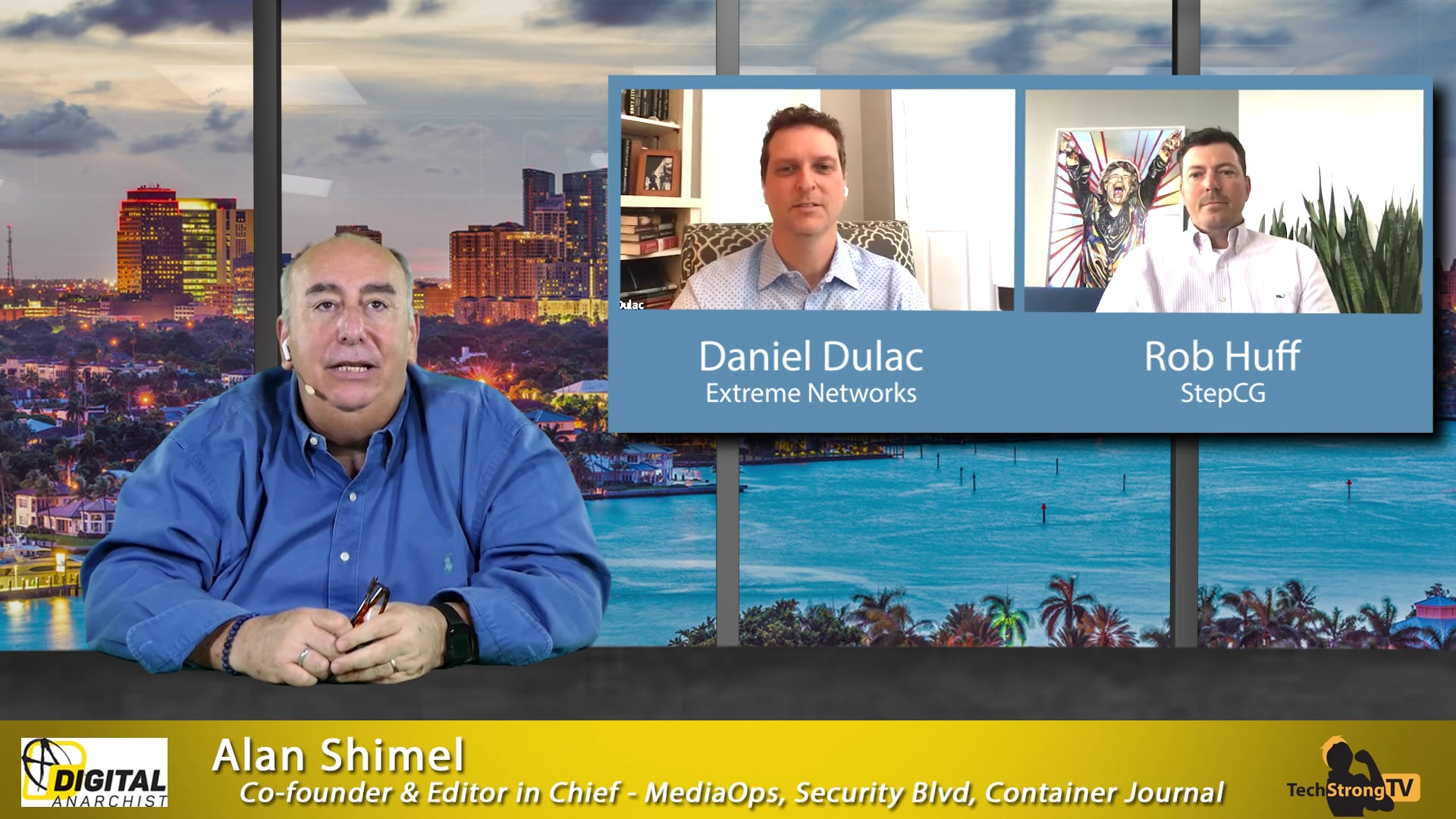 Daniel Dulac and Rob Huff - TechStrong TV