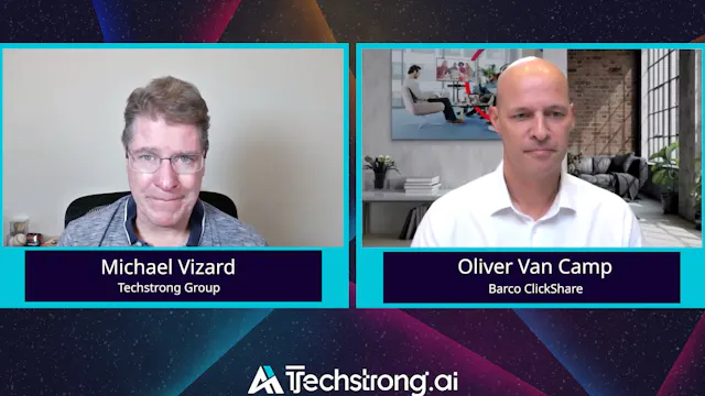 Barco Clickshare’s Oliver Van Camp on...