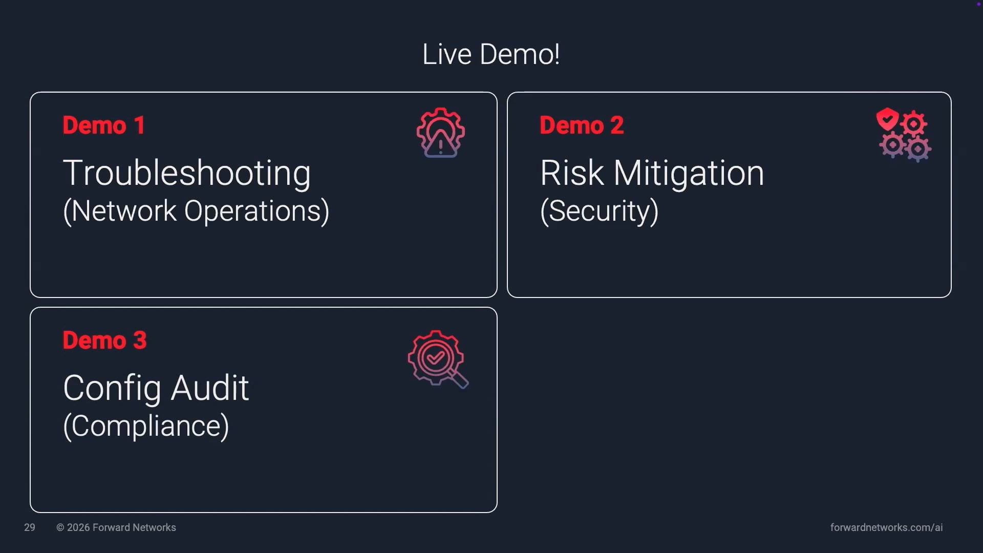 Forward AI - Config Audit and Compliance with Forward Networks