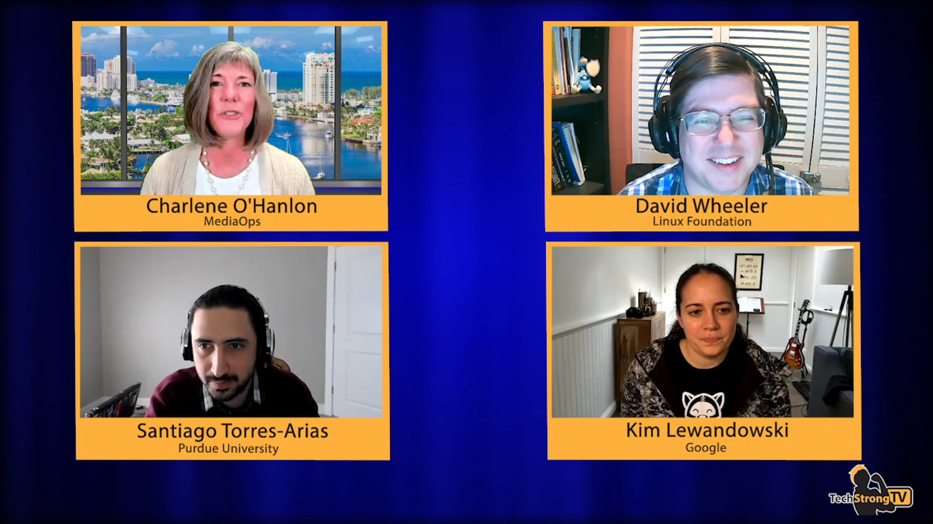 David Wheeler+Kim Lewandowski+Santiago Torres-Arias - TechStrong TV