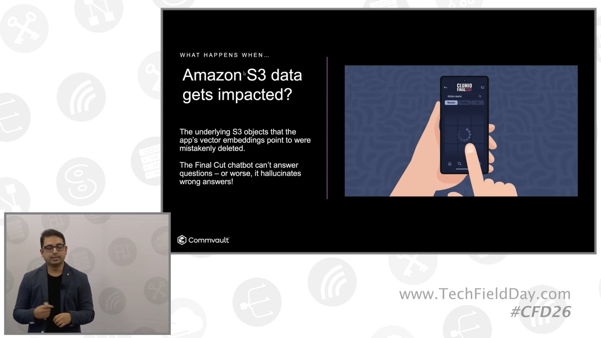 Anatomy of an AI Application - Clumio Final Cut Concierge Chatbot with Commvault