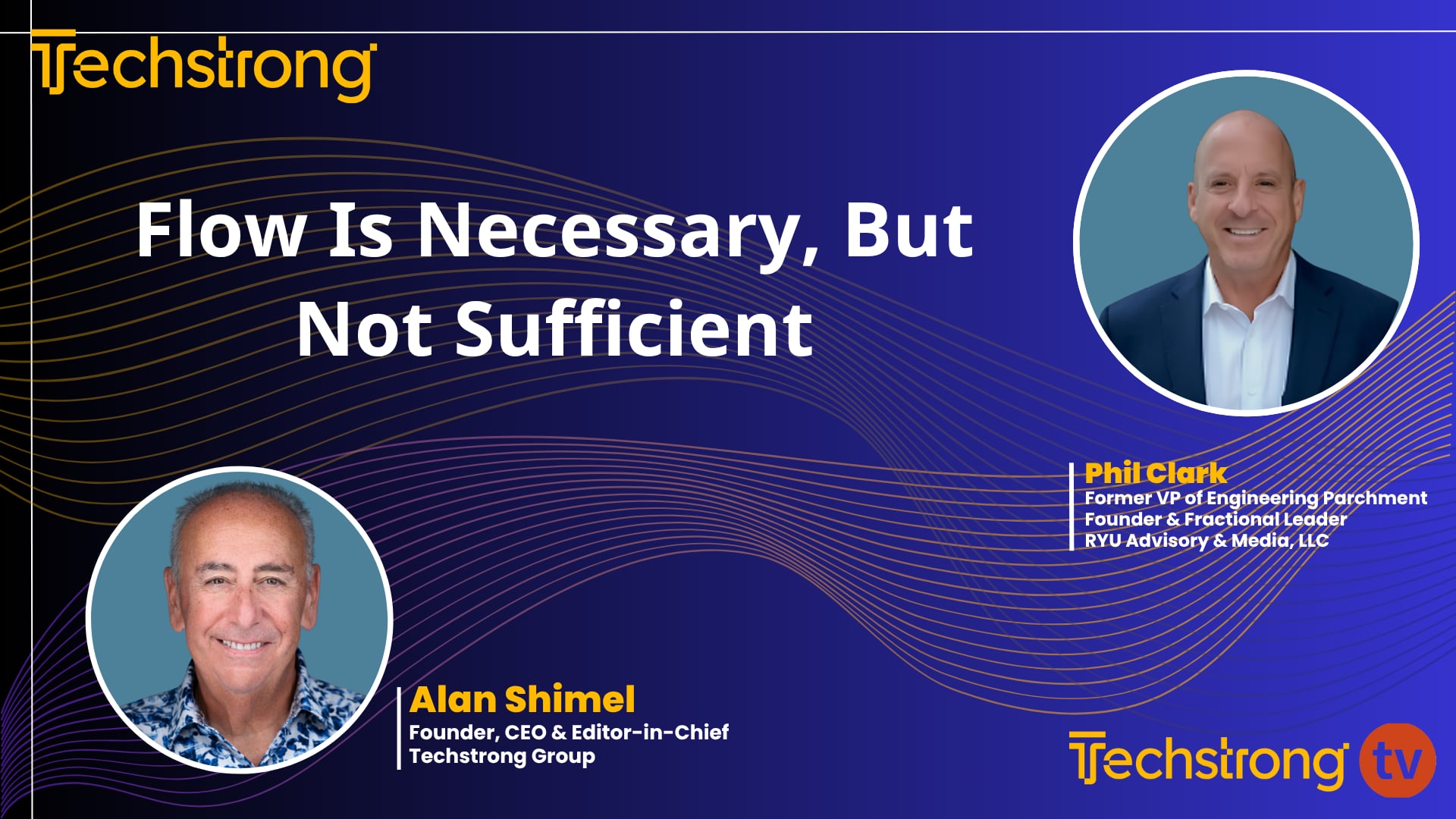 Flow Is Necessary, But Not Sufficient