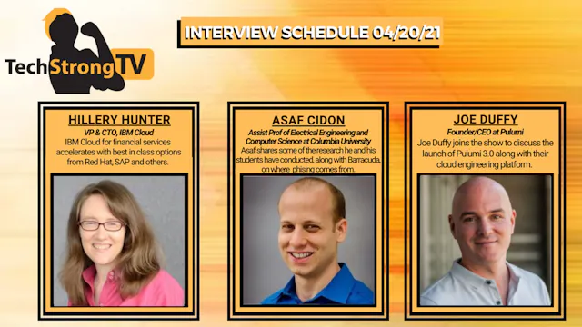 TechStrong TV - April 20, 2021