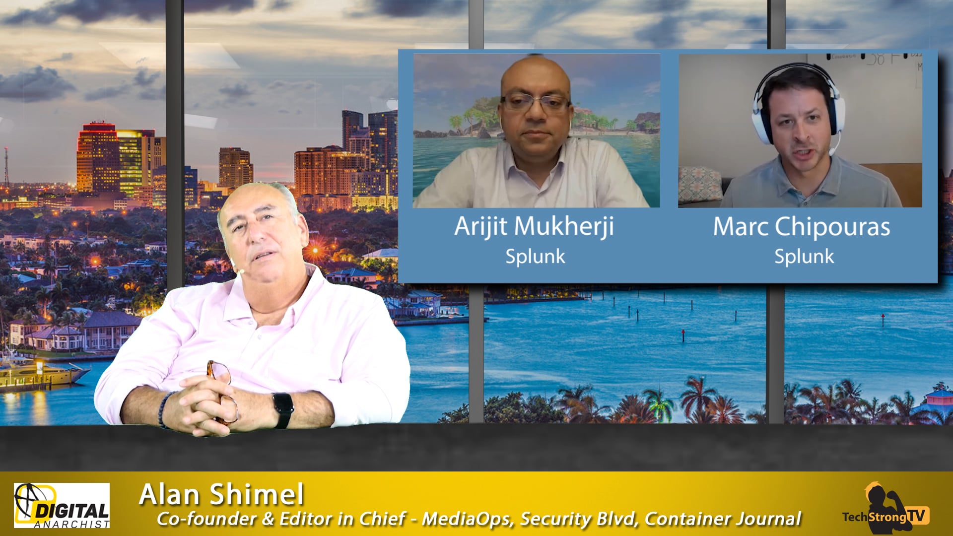 Marc Chipouras and Arijit Mukherji - TechStrong TV