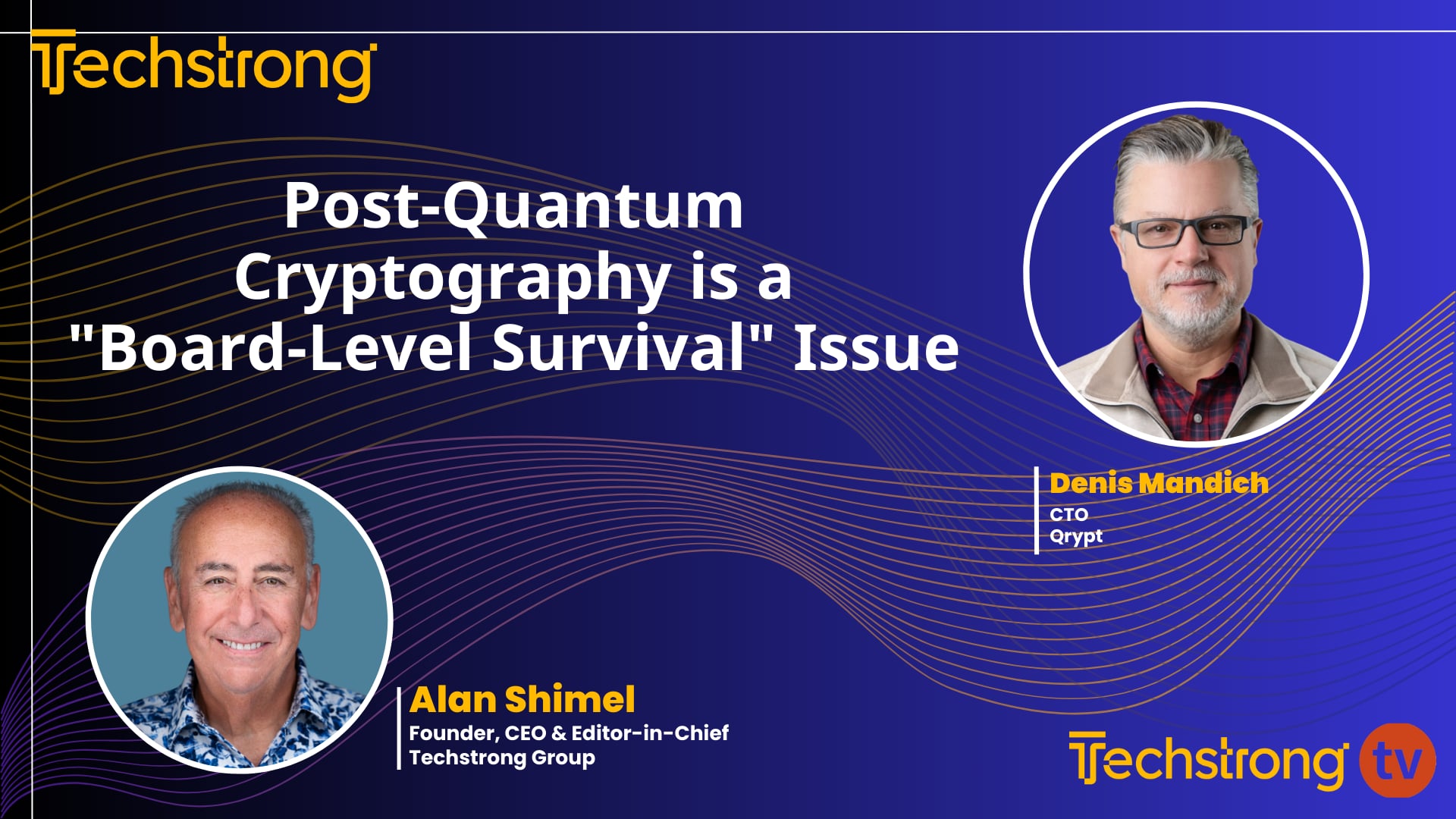 Post-Quantum Cryptography is a "Board-Level Survival" Issue