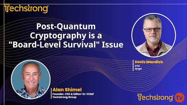 Post-Quantum Cryptography is a "Board...