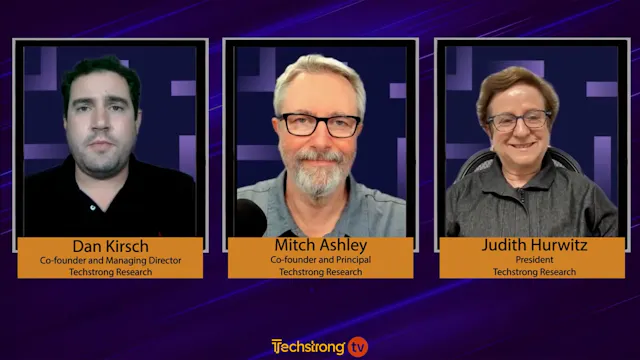 Mitch Ashley, Judith Hurwitz and Dan ...