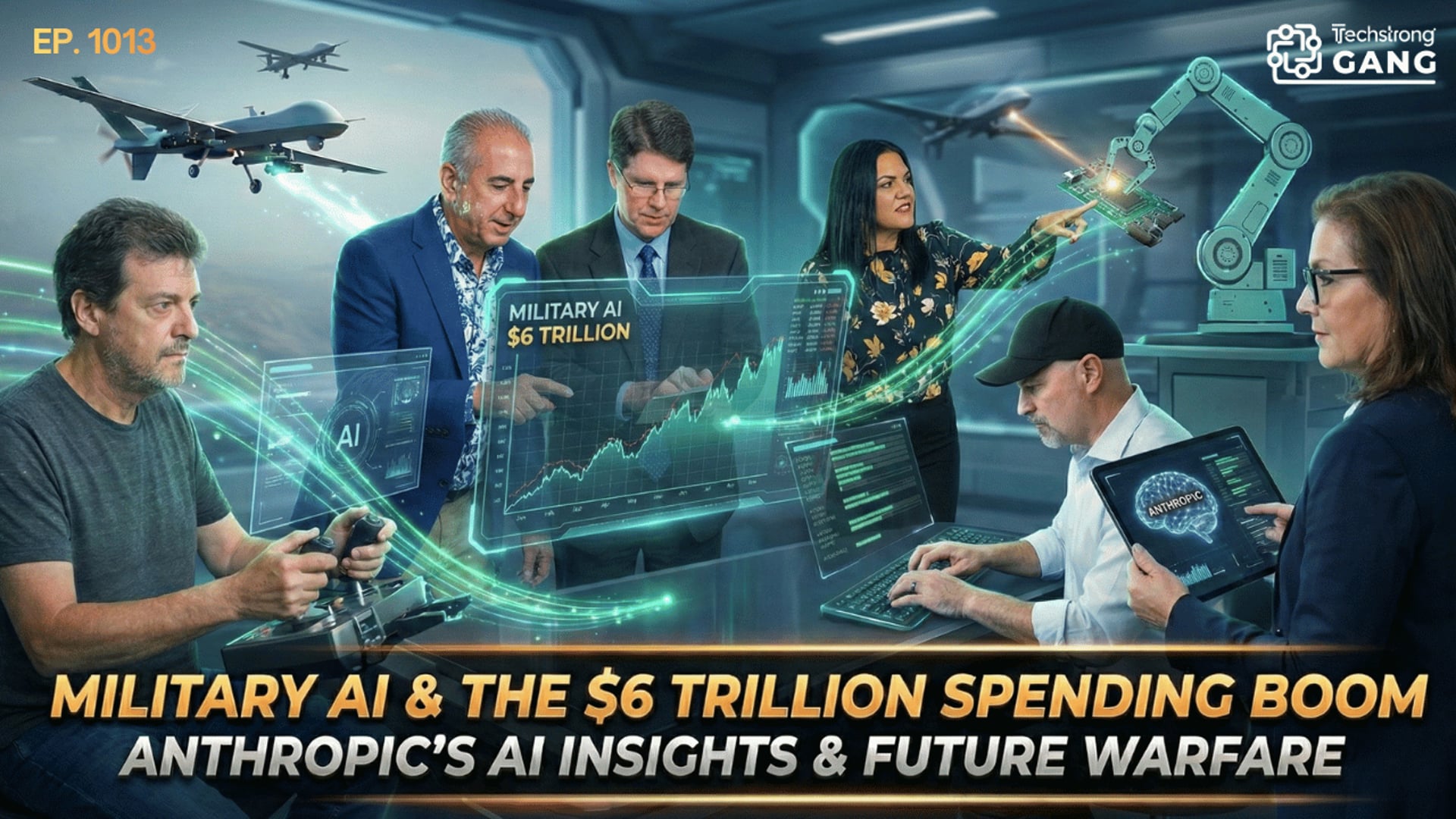 $6T AI Spending, Military AI Expansion, and the Growing AI Knowledge Gap | TSG Ep. 1013
