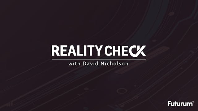 Reality Check with Dave Nicholson