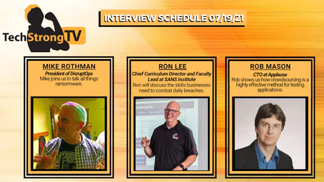 TechStrong TV - July 19, 2021