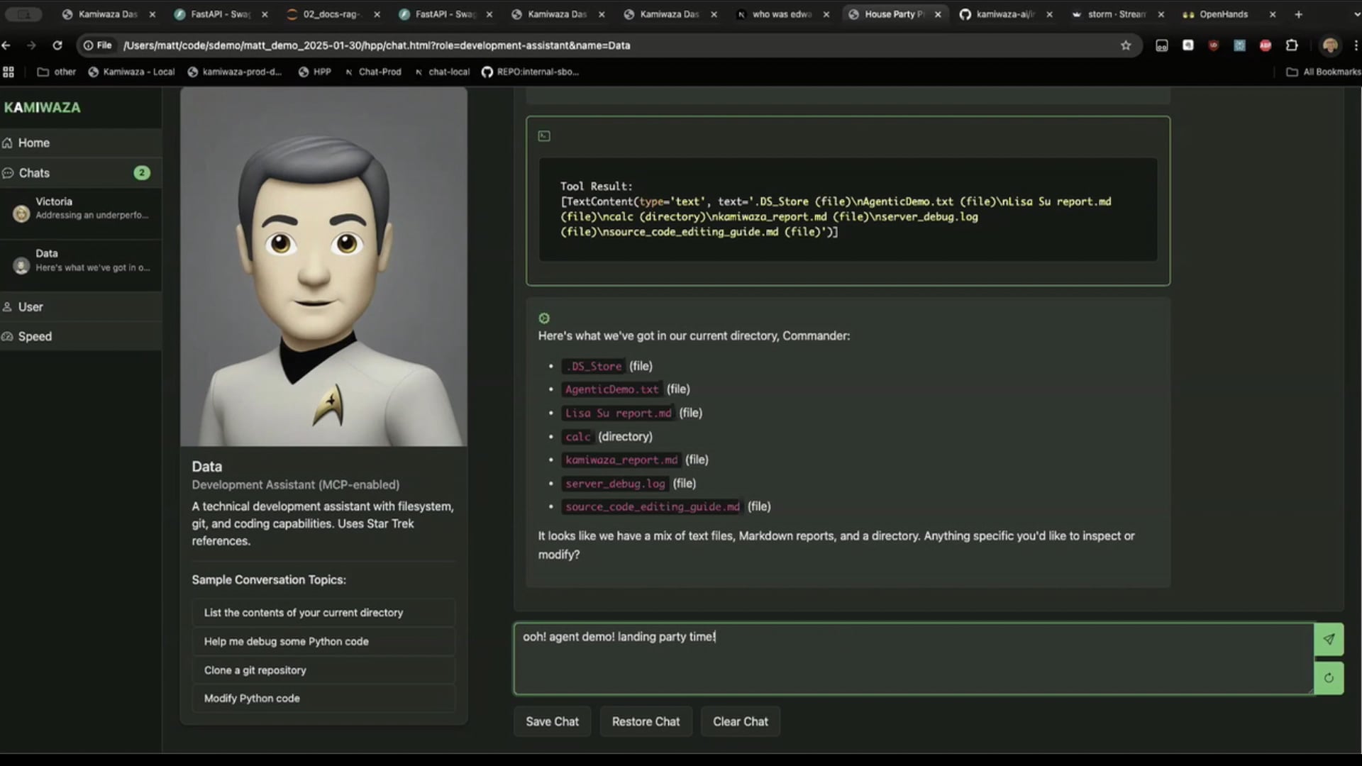 Kamiwaza Model Context Protocol for Private Models – Inferencing and Data Within the Enterprise