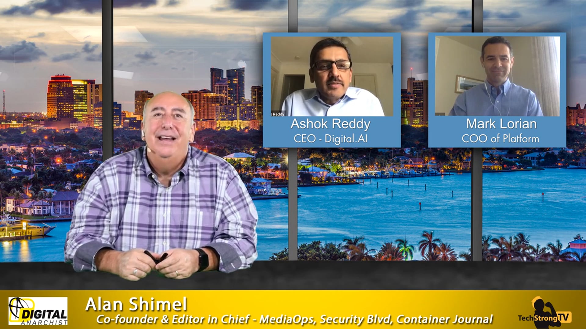 Ashok Reddy and Mark Lorian - TechStrong TV