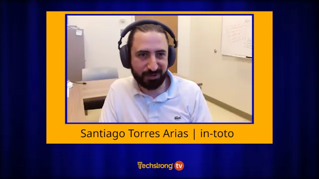 Santiago Torres Arias on in-toto's CN...