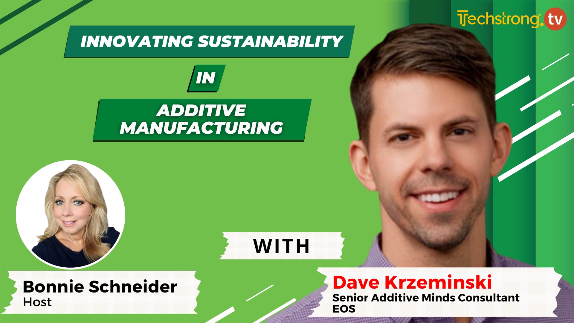 Innovating Sustainability in Additive Manufacturing - Dave Krzeminski, EOS