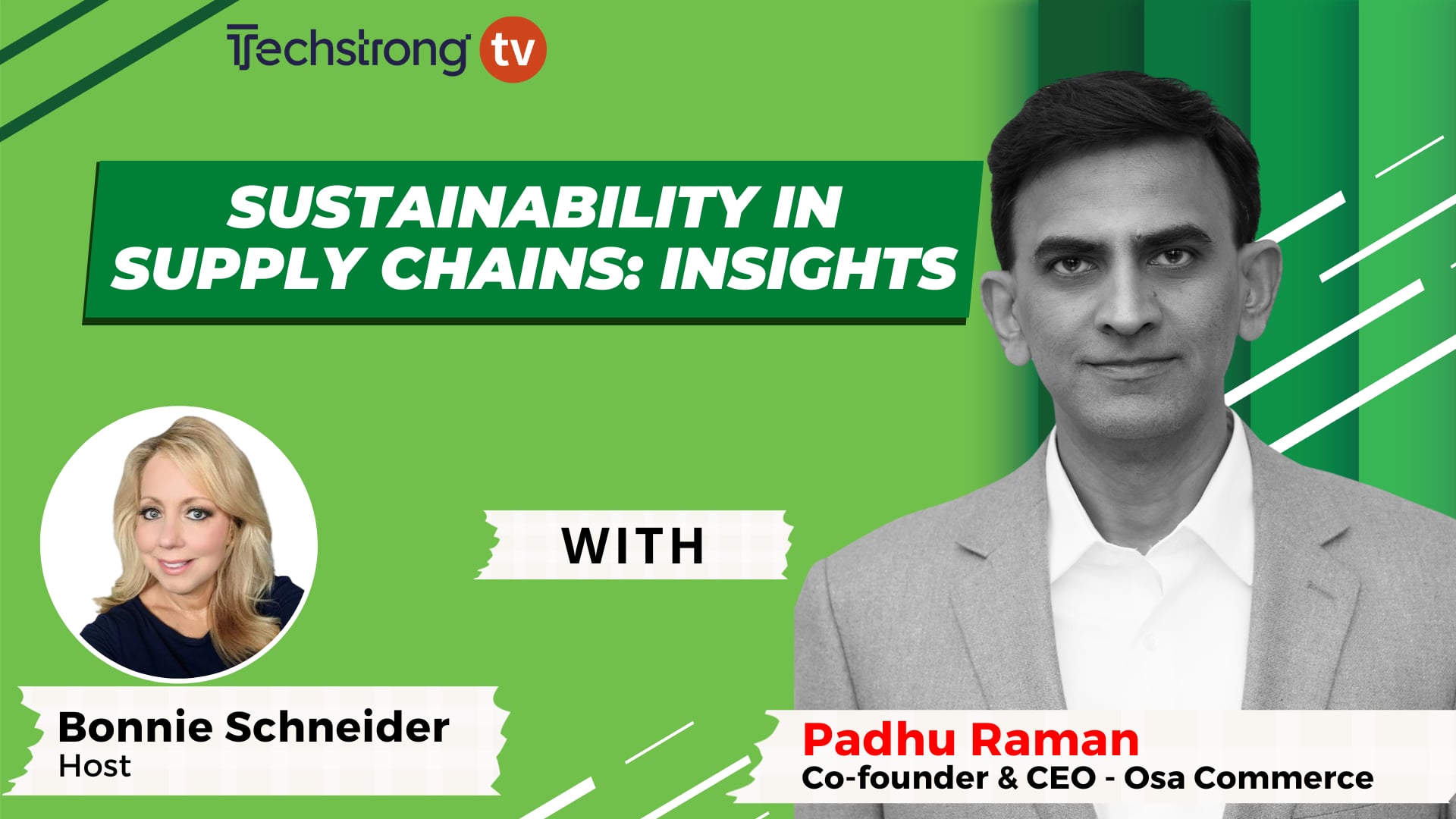 Sustainability in Supply Chains: Insights from Osa Commerce's Padhu Raman