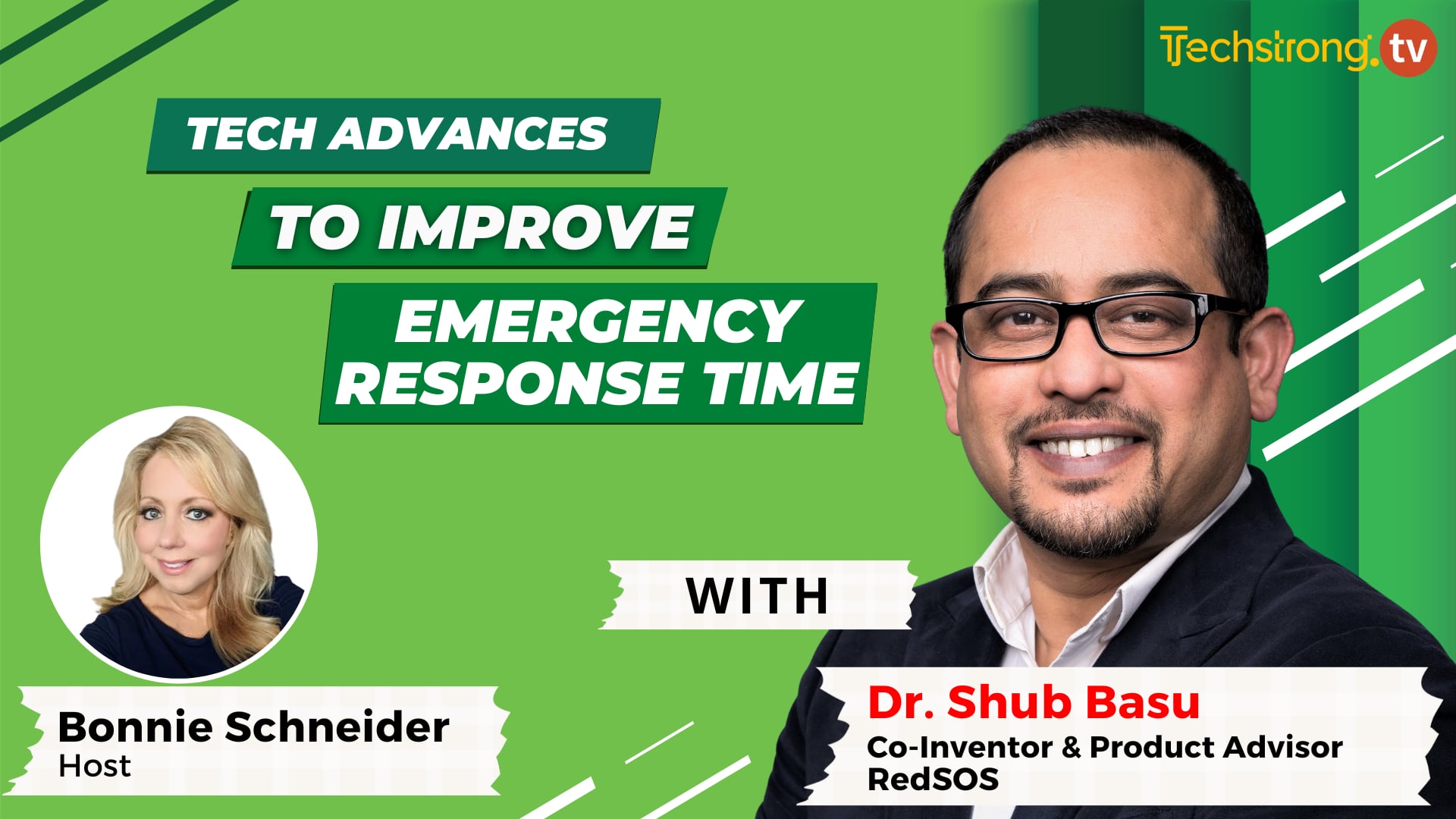 Tech Advances to Improve Emergency Response Time - Shub Basu, RedSOS