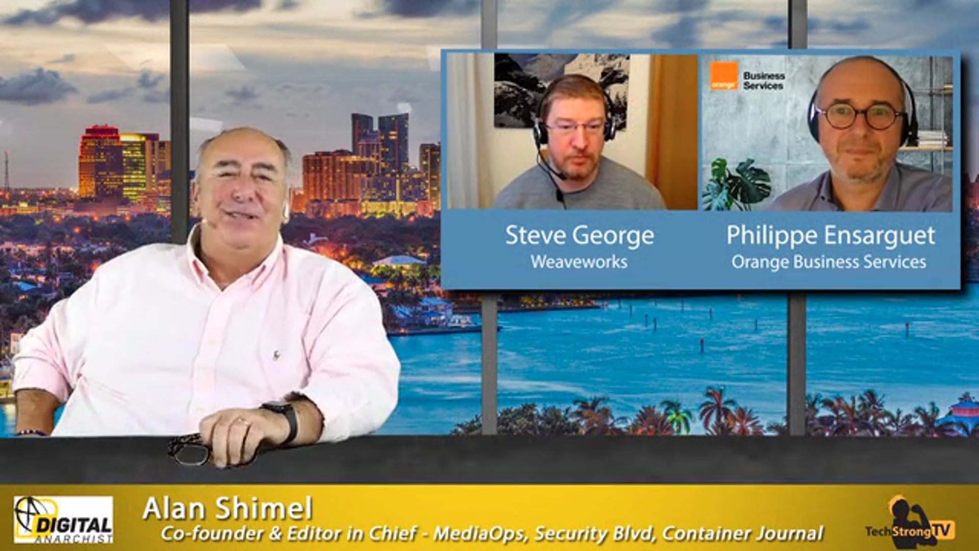 Steve George+ Philippe Ensarguet TechStrong TV