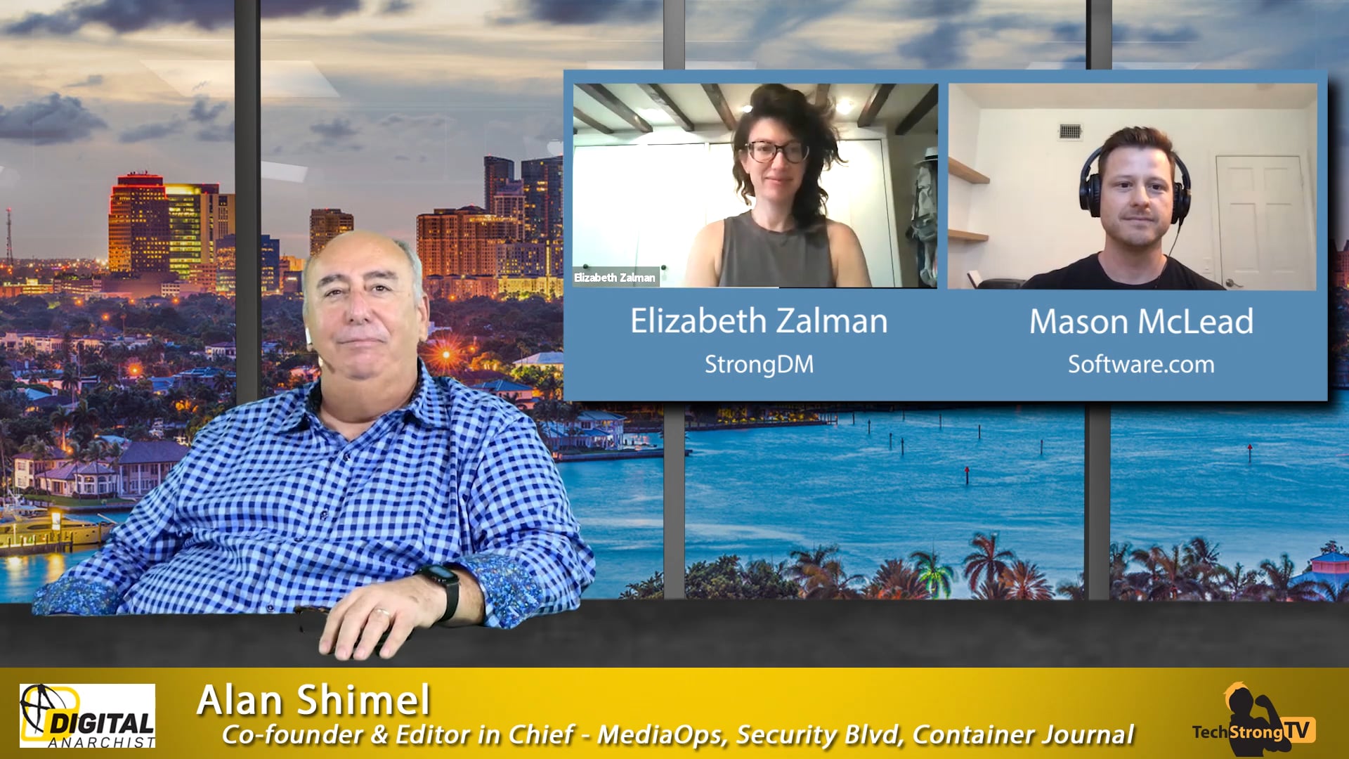 Elizabeth Zalman and Mason McLead - TechStrong TV
