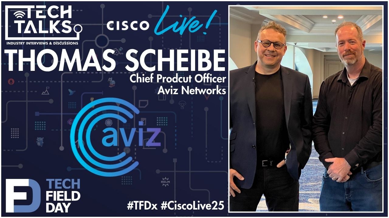 AI Meets Networking with Thomas Scheibe of Aviz Networks at Cisco Live US 2025 - Tech Talks