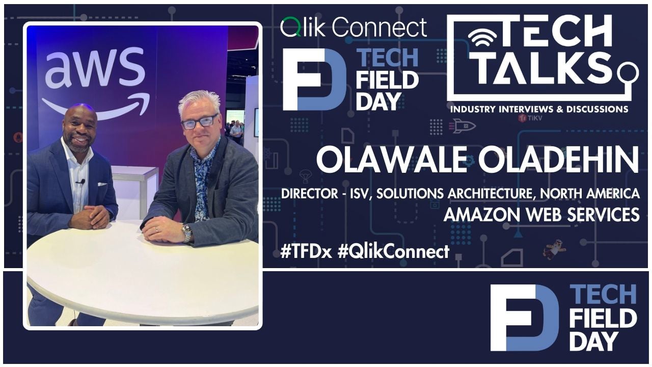 Olawale Oladehin on Advancing Enterprise AI Adoption with AWS and Qlik - Tech Talks