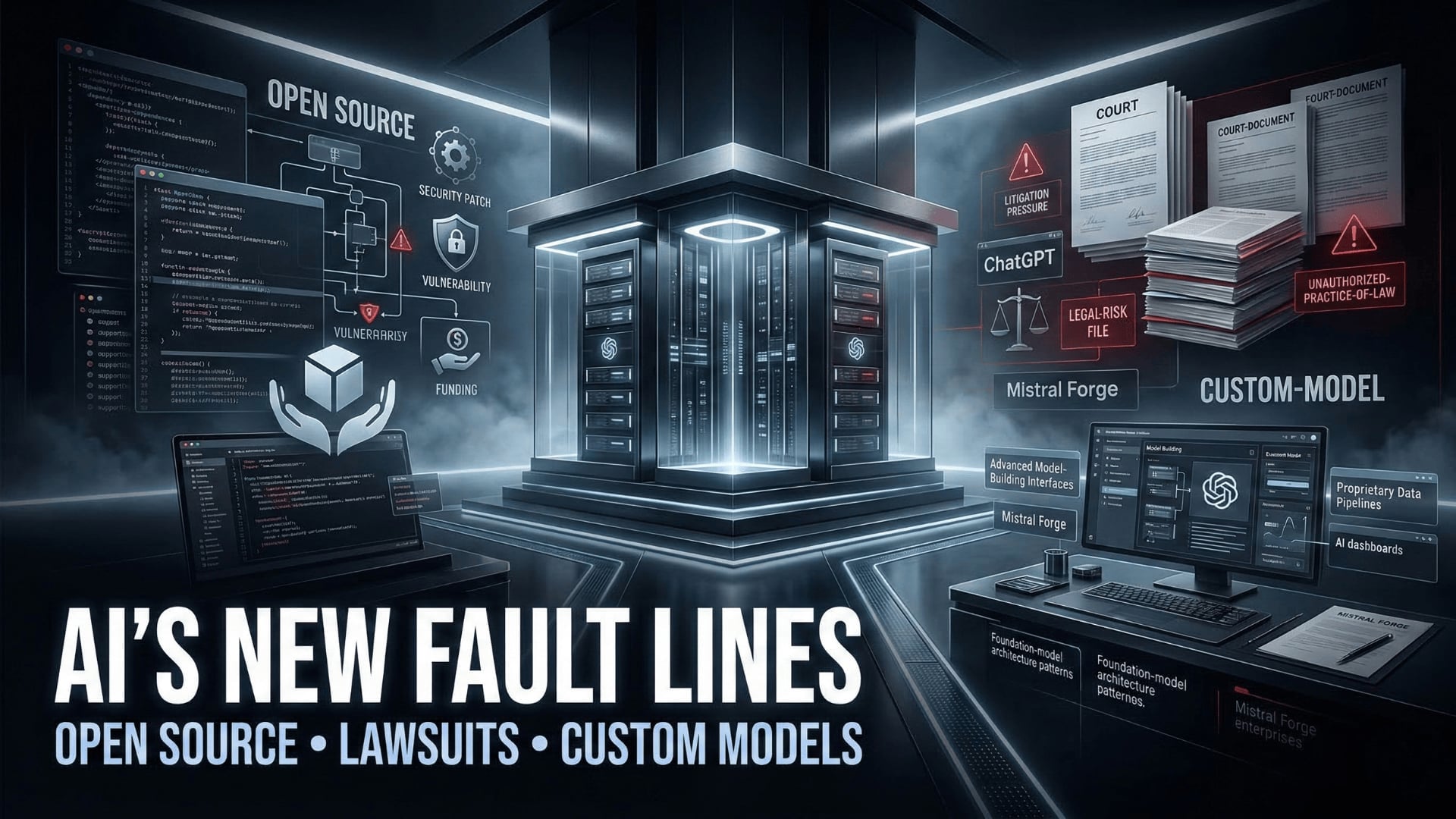 Open Source Pressure, AI Lawsuits and Mistral’s Enterprise Play