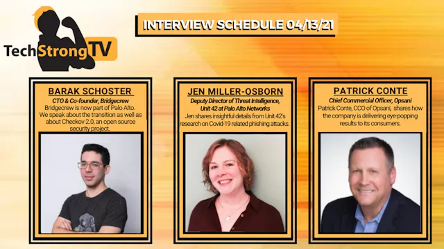 TechStrong TV - April 13, 2021