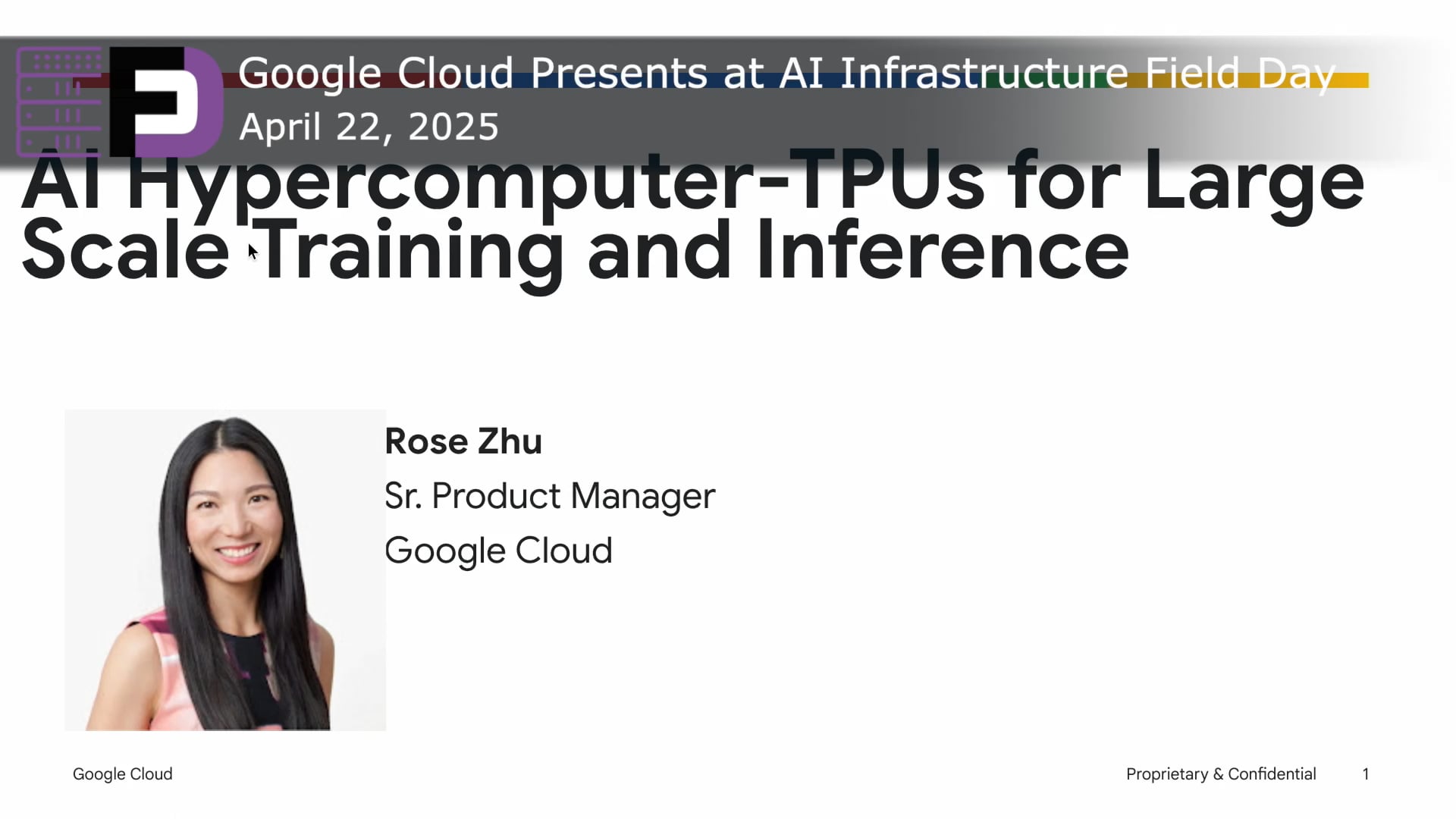 AI Hypercomputer and TPU (Tensor) acceleration with Google Cloud