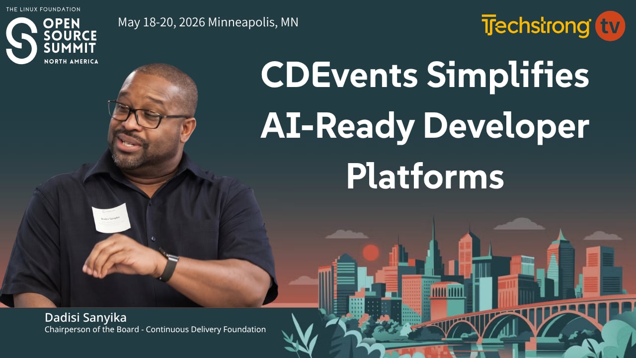 CDEvents Simplifies AI-Ready Developer Platforms