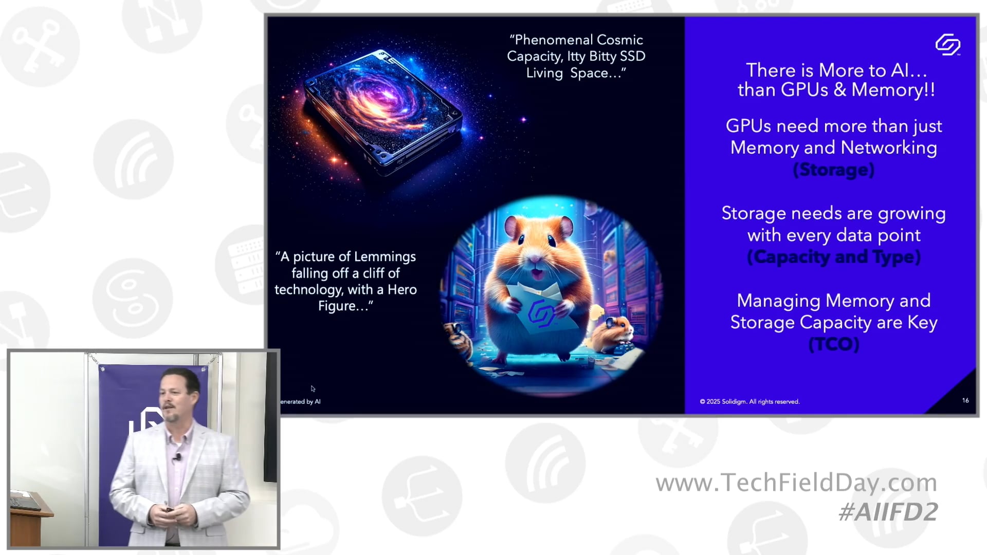 AI Data solutions are not One Size Fits All with Solidigm