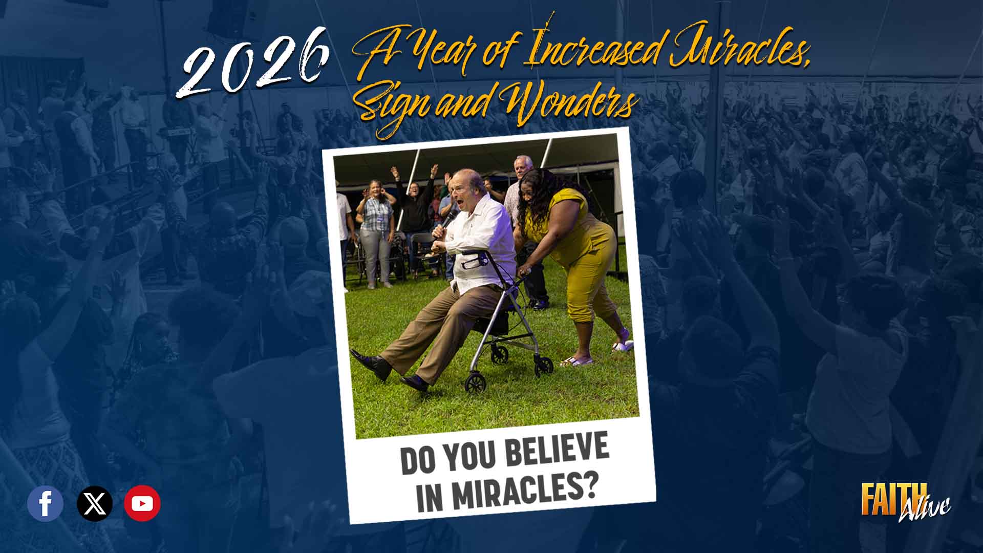 2026 A year of Increased Miracles, Signs and Wonders
