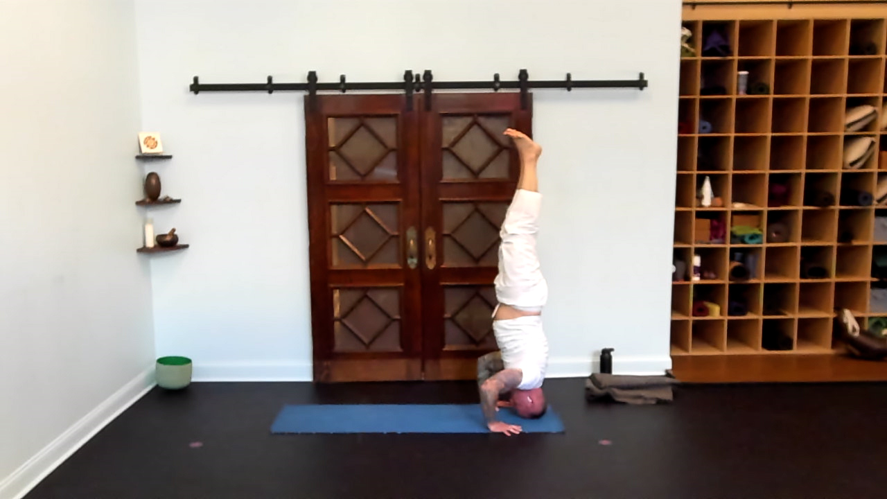 Vigorous with James: Headstand-Crow Sequence 60-minute 