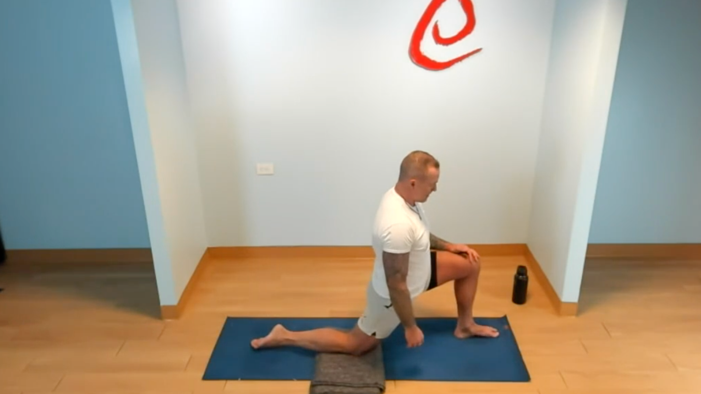 Postures and Pranayama