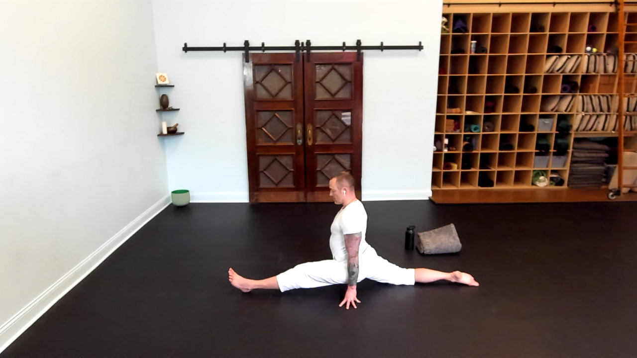 Vigorous with James: Inverted Bow, Full Splits,  6-count Breathe 75-minute 