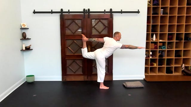 Vigorous with James: Standing Bow, Cr...