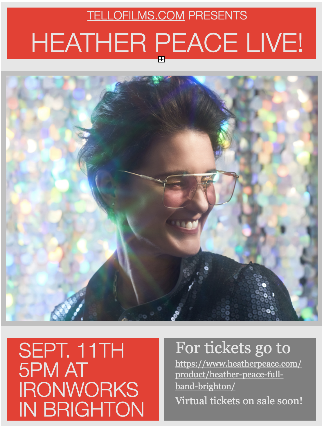 Heather Peace Live in Brighton 