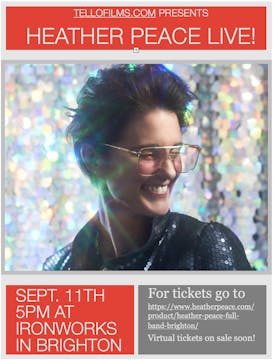 Heather Peace Live in Brighton