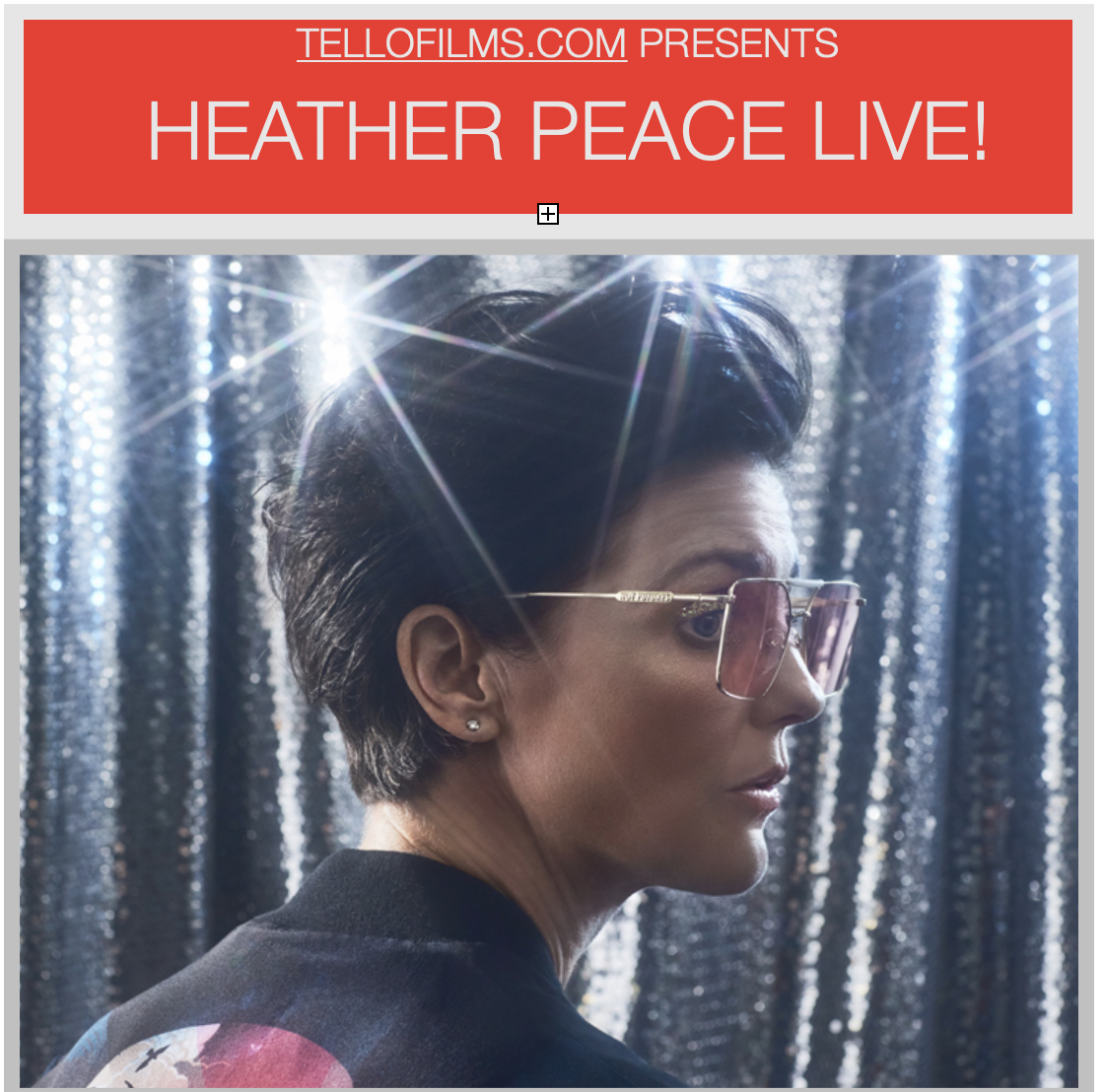 Heather Peace Live in Brighton Trailer!