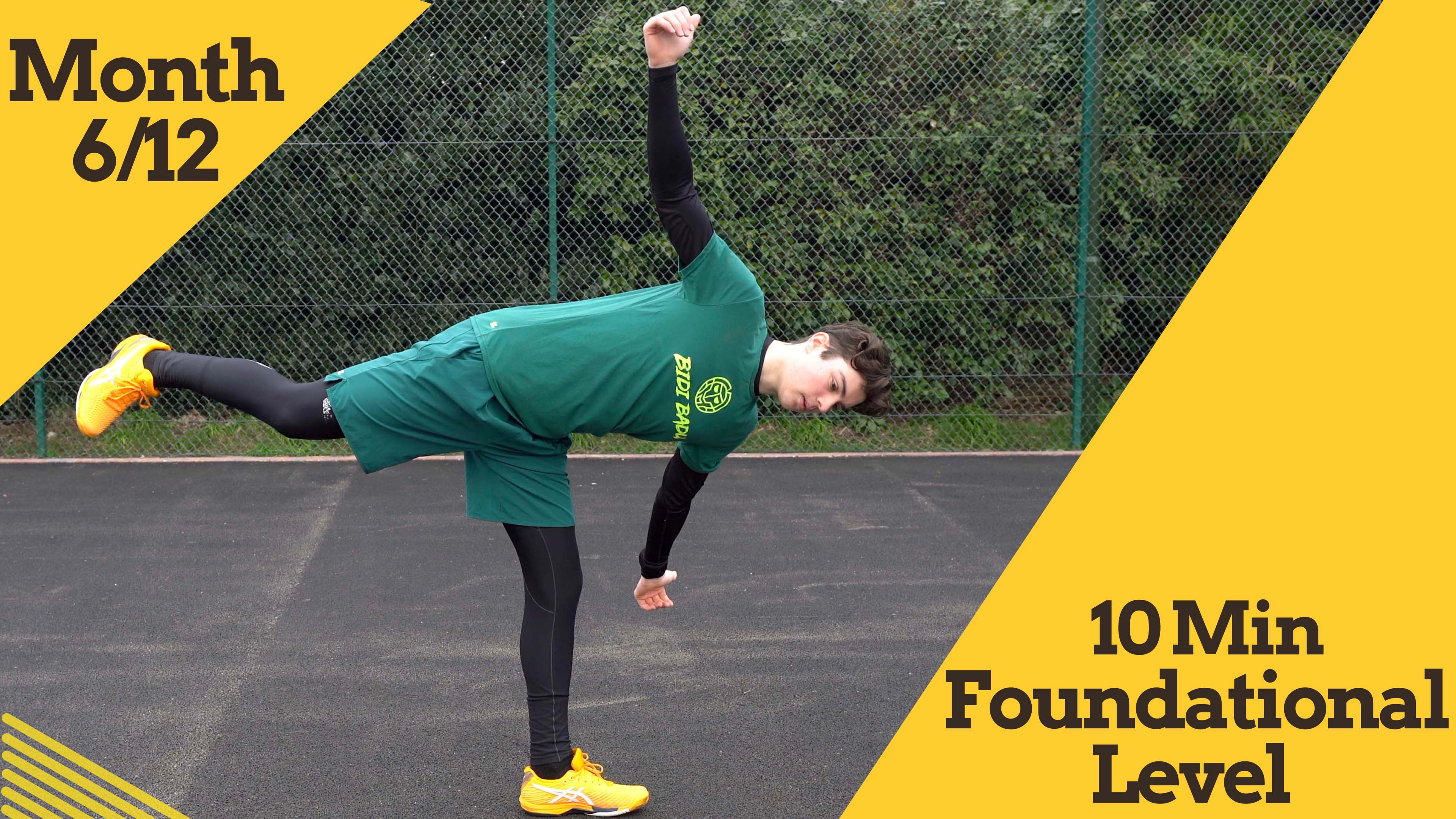 Month 6 | Foundational Yellow | 4 Weeks