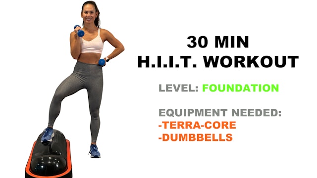Foundation HIIT Workout (30 mins) 