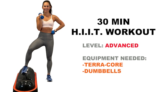 Advanced HIIT Workout (30 mins) 