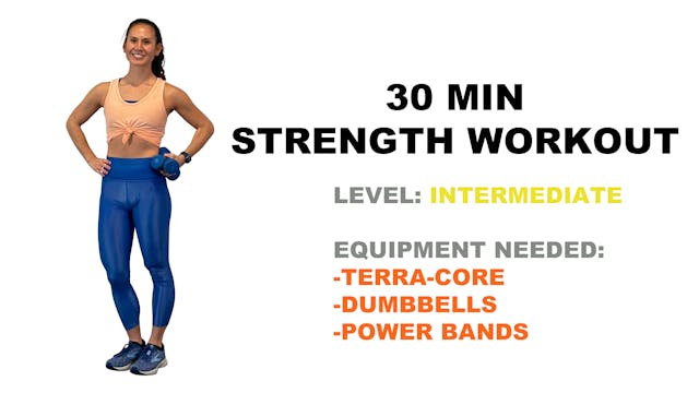 Intermediate Strength Workout (30min) 