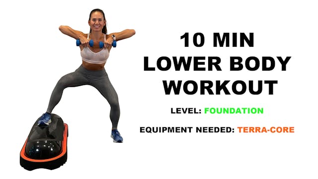 Foundation Lower Body Workout (10min)