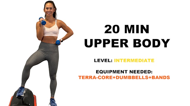 Intermediate Upper Body Workout (20min)
