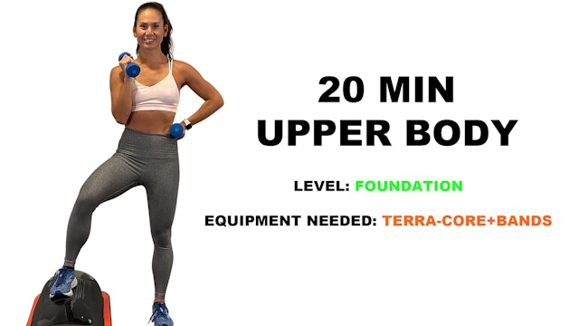 Foundation Upper Body Workout (20min) 