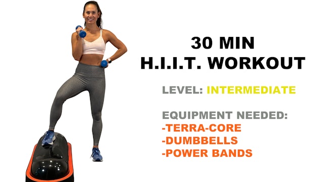 Intermediate HIIT Workout (30 mins) 