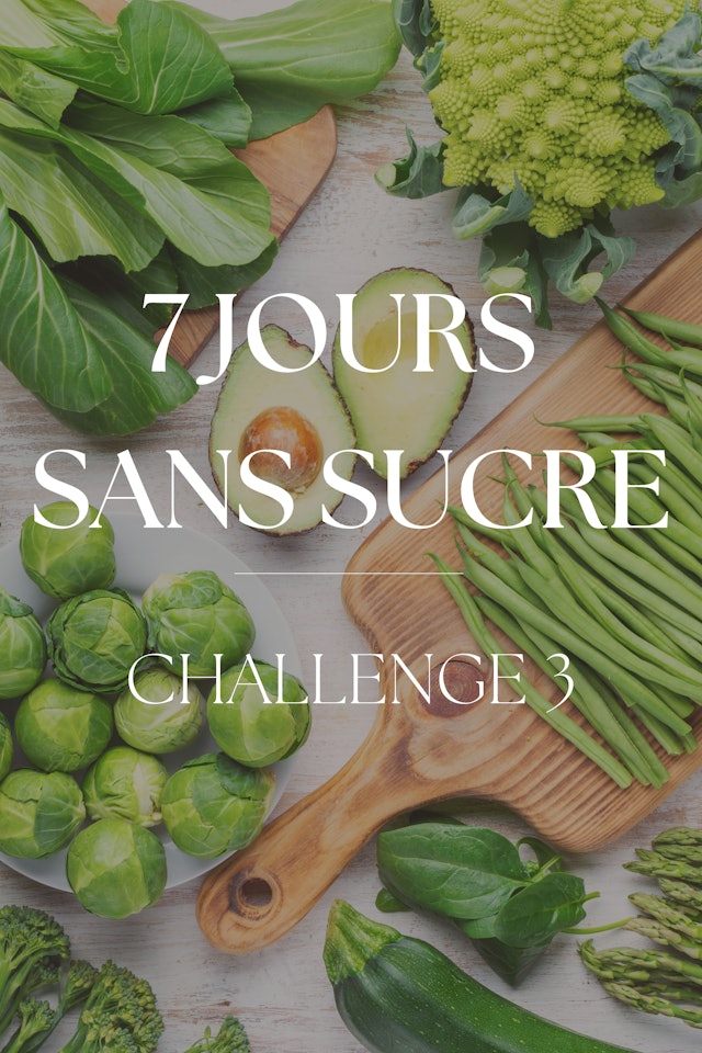 CHALLENGE SANS SUCRE 3