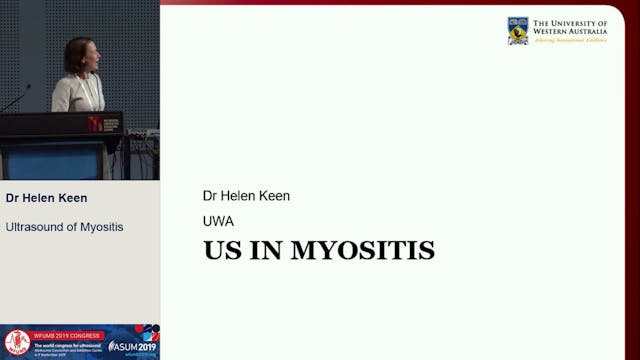 Ultrasound of Myositis